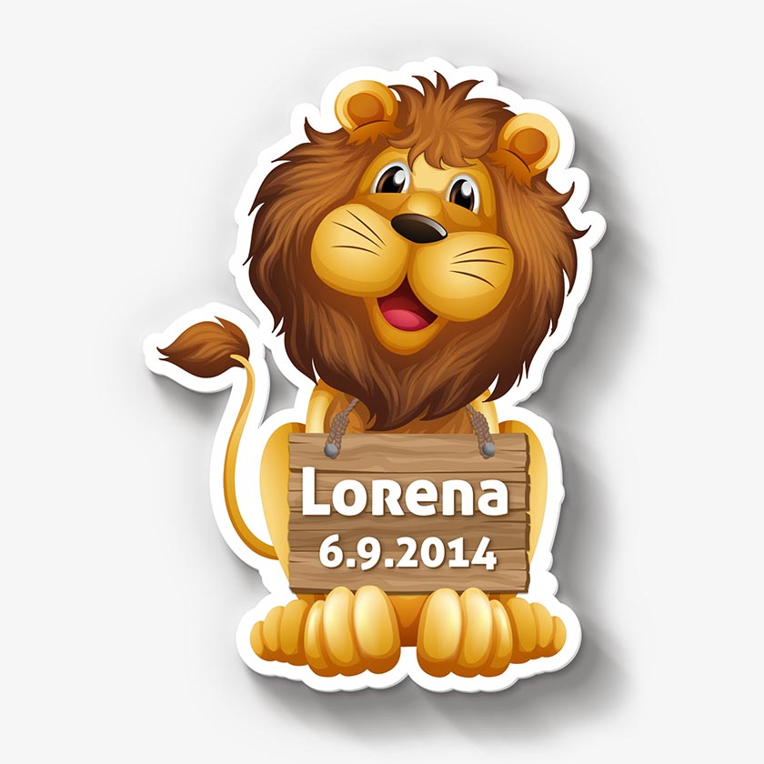 Löwe sitzend