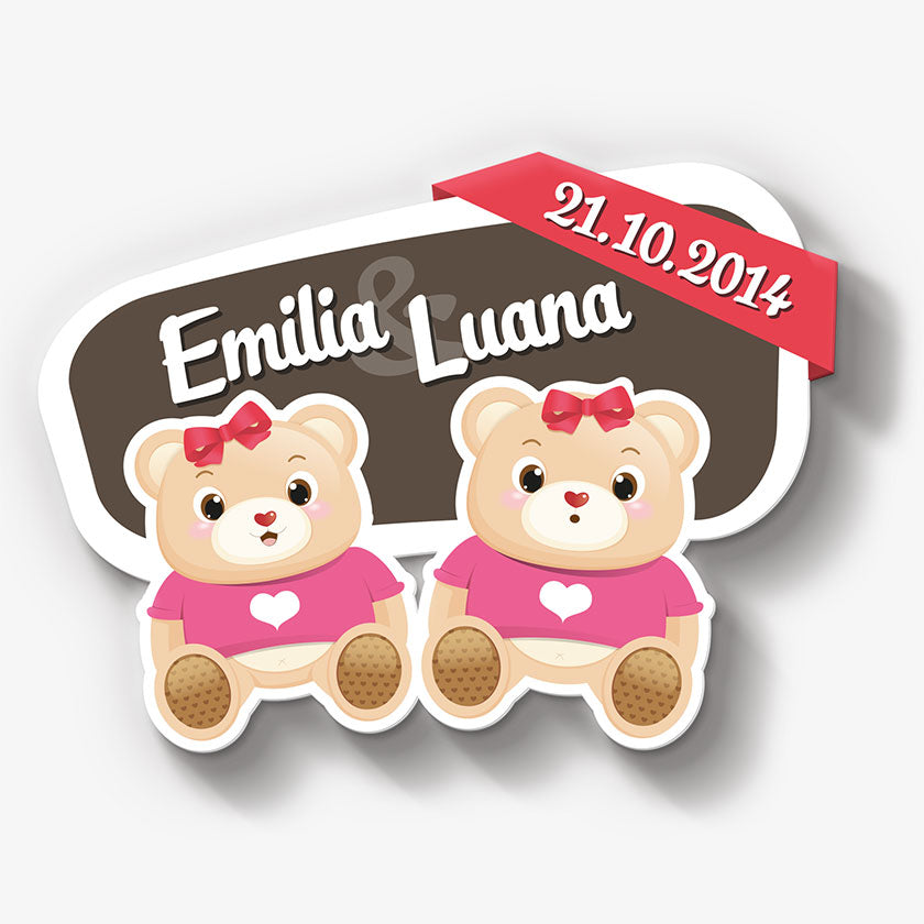 Zwillinge Bären Mädchen